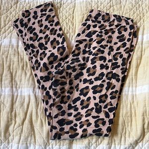cheetah print leggings